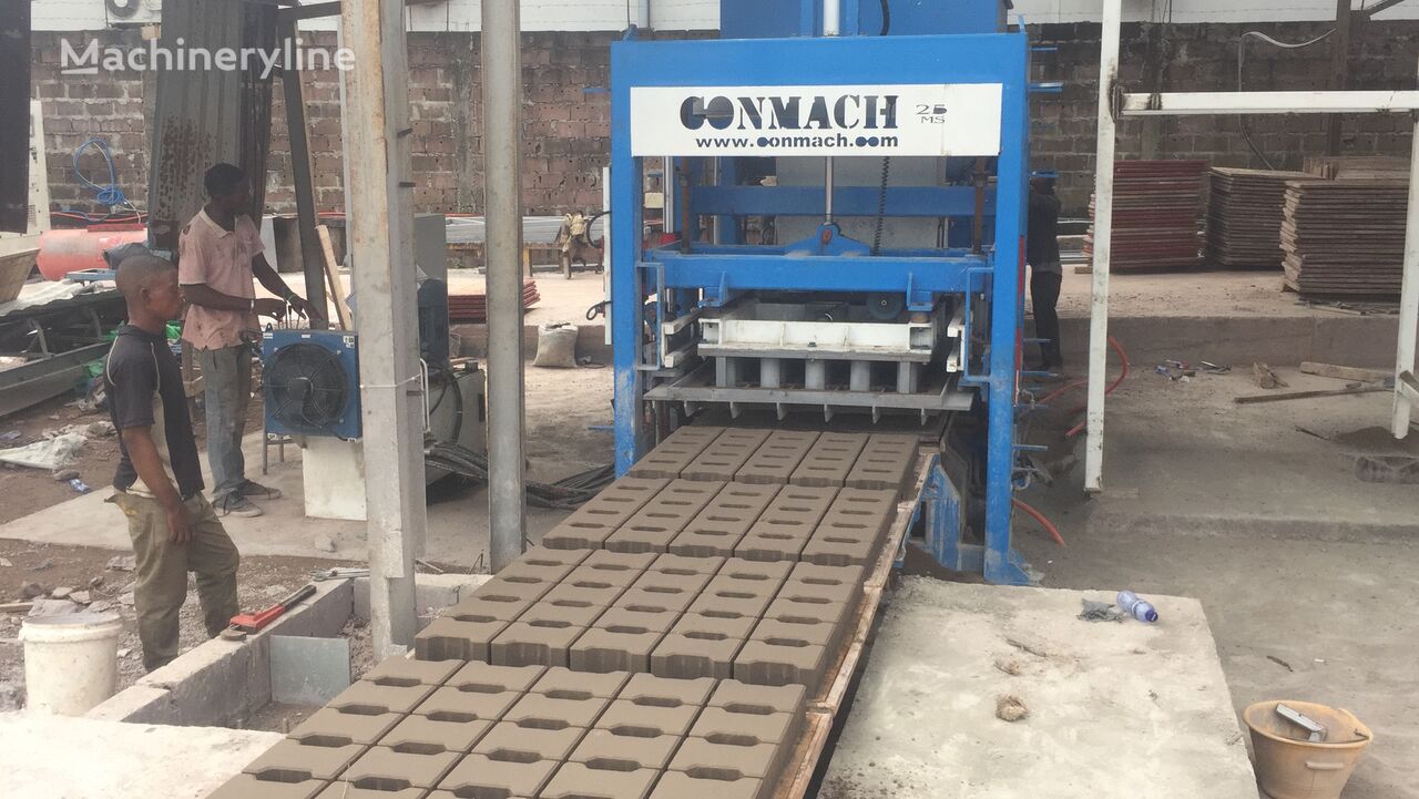 신품 블록 제조기 Conmach BlockKing-25FSS Concrete Block Making Machine-10.000 units/shift