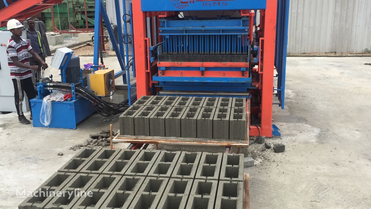 신품 블록 제조기 Conmach BlockKing-36MS Concrete Block Making Machine -12.000 units/shift