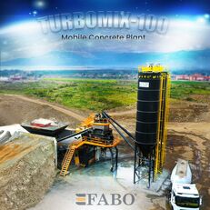 신품 콘크리트 플랜트 FABO TURBOMIX-100 Mobile Concrete Batching Plant | Ready In Stock