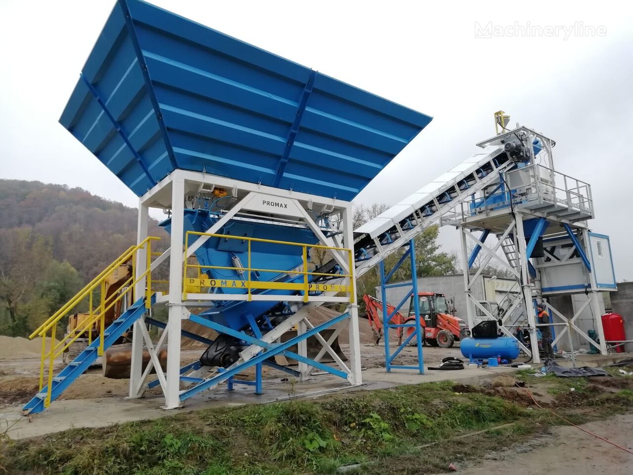 신품 콘크리트 플랜트 Promax Compact Concrete Batching Plant PROMAX C60 SNG PLUS (60m³/h)