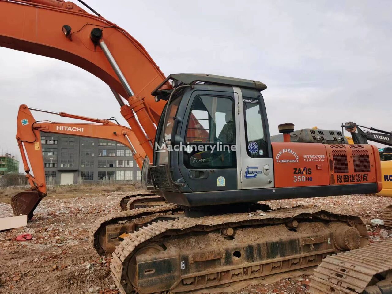 트랙형 굴착기 Hitachi ZX350-3