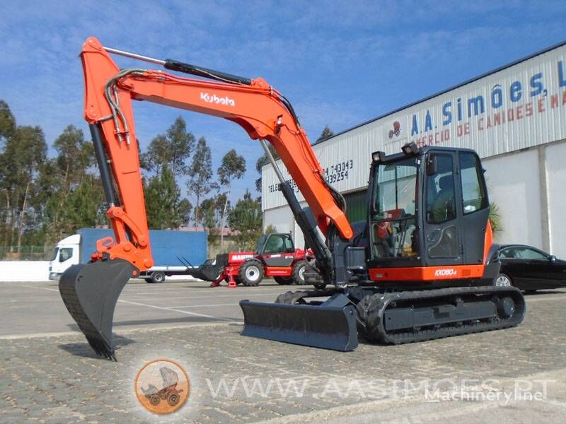 트랙형 굴착기 Kubota KX 080-4