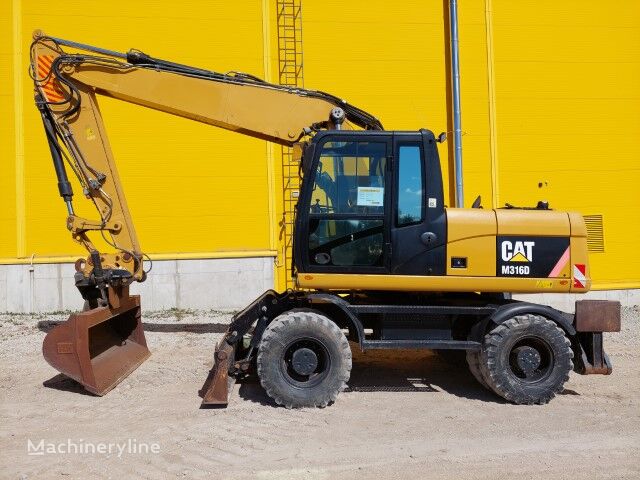 휠 굴착기 Caterpillar M316D