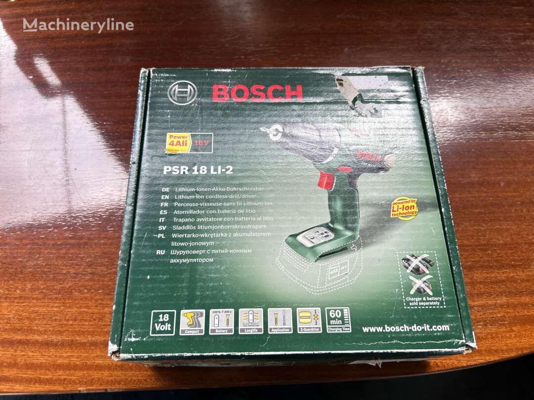 전동 드릴 Bosch Drill fra Bosch PSR 18 LI-2